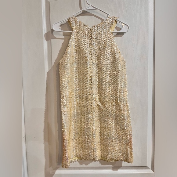 Vintage Sequined Halter Dress - Picture 5 of 5
